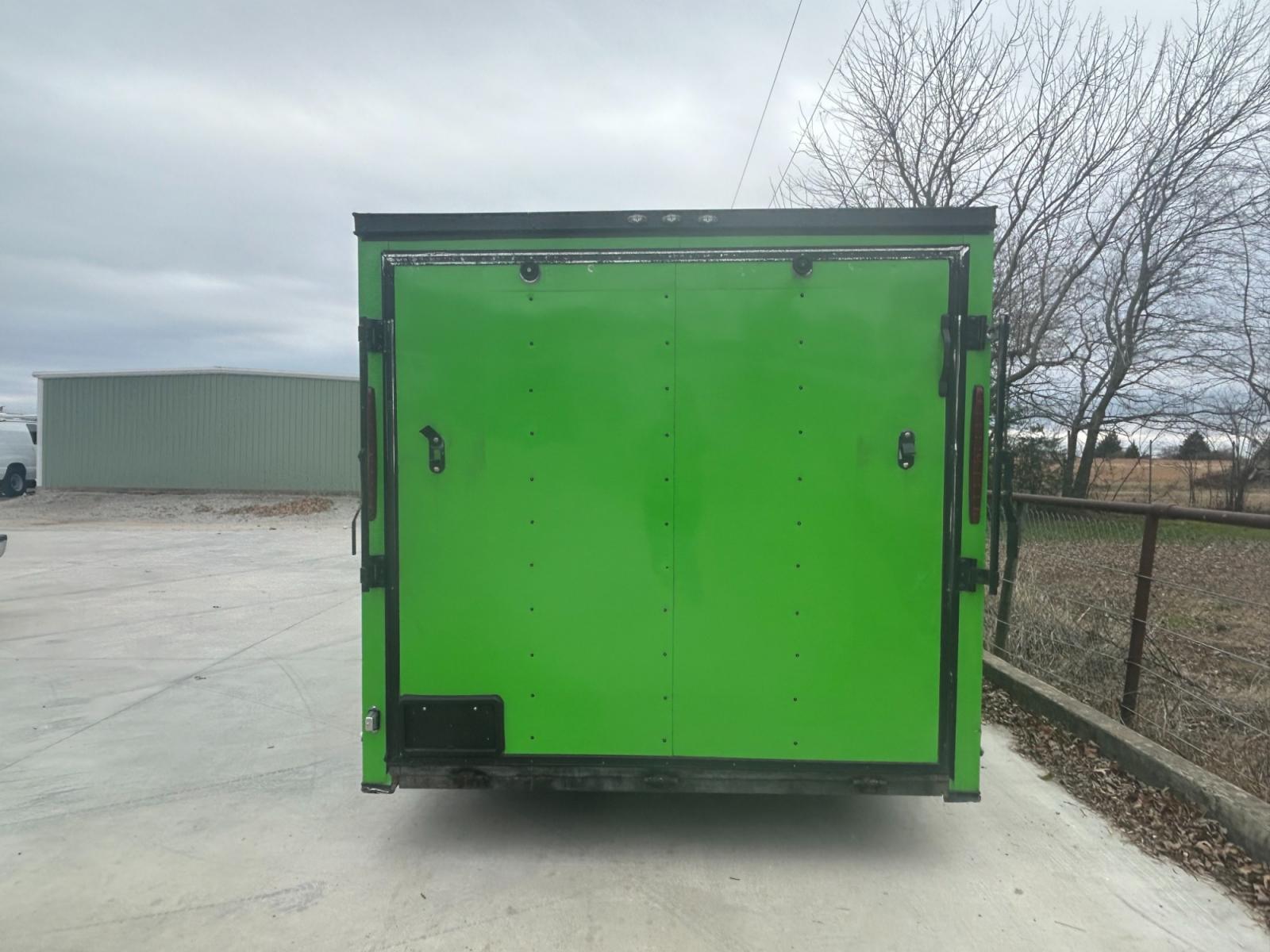 2020 GREEN /TAN DEEP SOUTH ENCLOSED TRAILER (7JKBE1624LH) , located at 17760 Hwy 62, Morris, OK, 74445, 35.609104, -95.877060 - 2020 DEEP SOUTH ENCLOSED TRAILER. THIS TRAILER IS 12 X 6.5 FT. ***MINOR DAMAGES AS SHOWN IN PICTURES*** ***WE RECOMMEND THAT THE TIRES TO BE REPLACED*** WE CAN REPLACE THE TIRES FOR AN ADDITIONAL $400 $5,500 - Photo #2